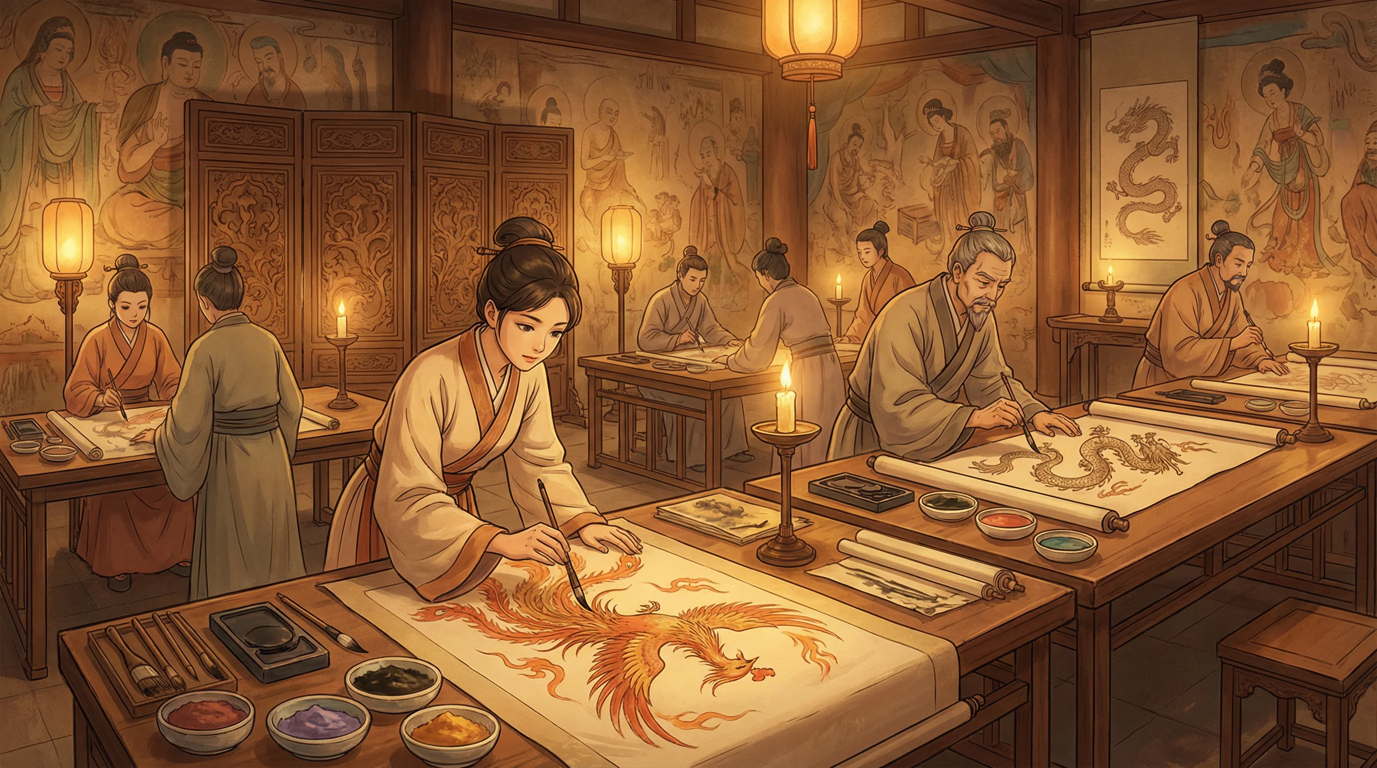 画师入驻 - 失控妹 国风动漫画师